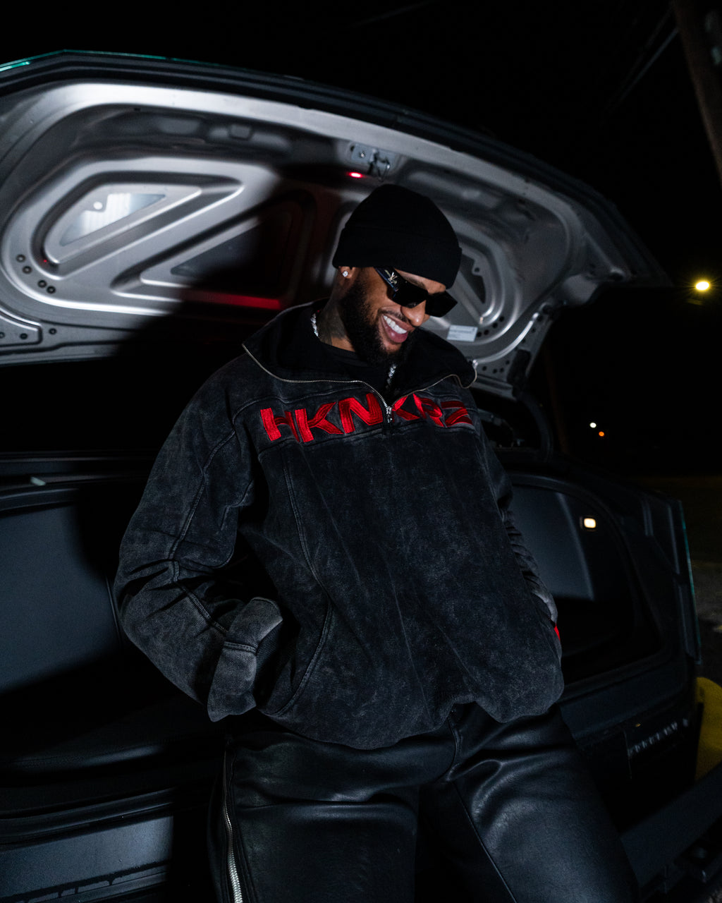 HK Midnight Quarter Zip