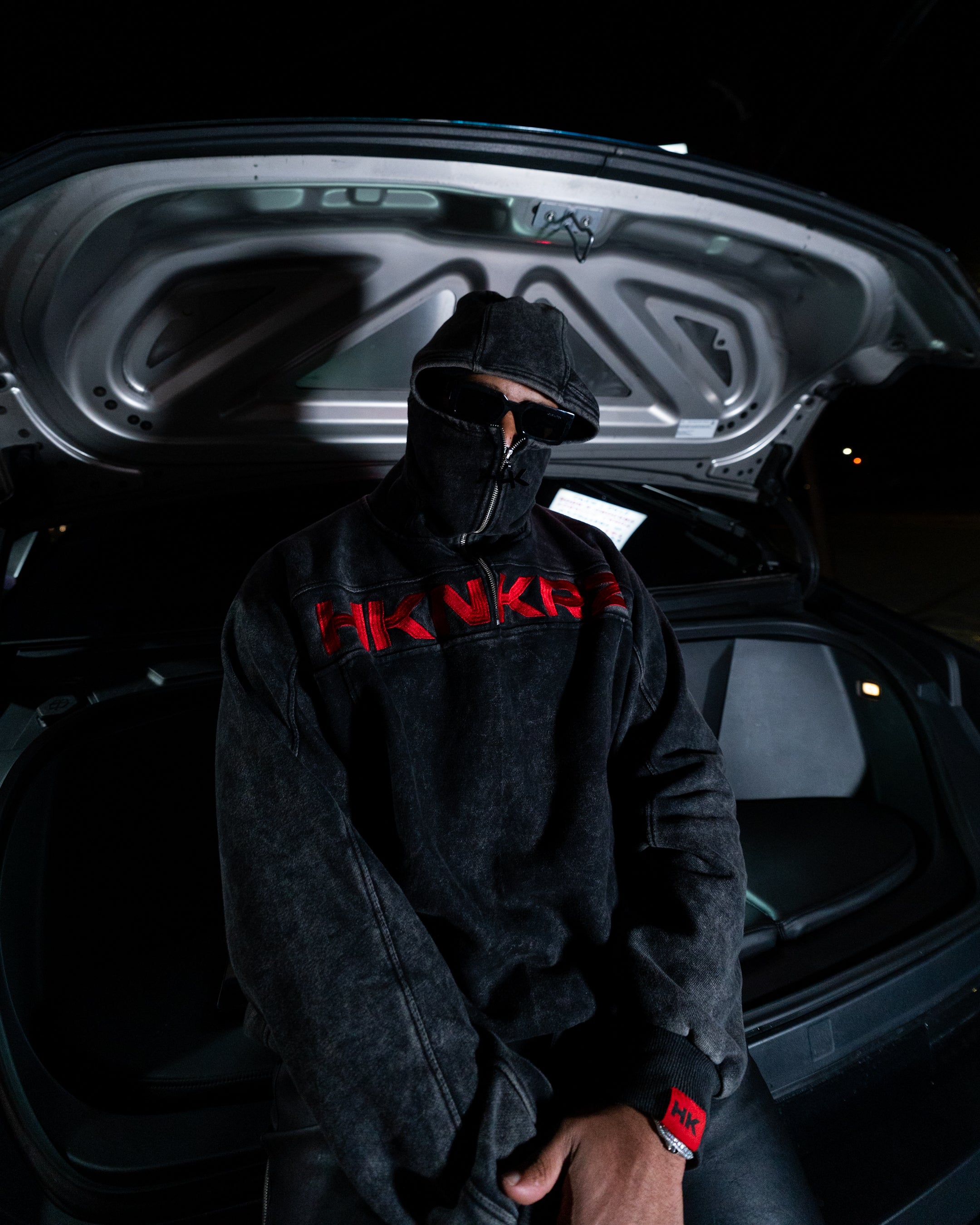 HK Midnight Quarter Zip